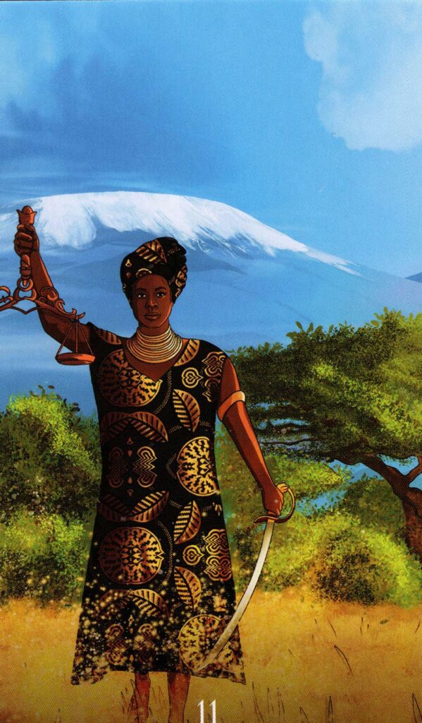 Sufi Tarot 11 Justice