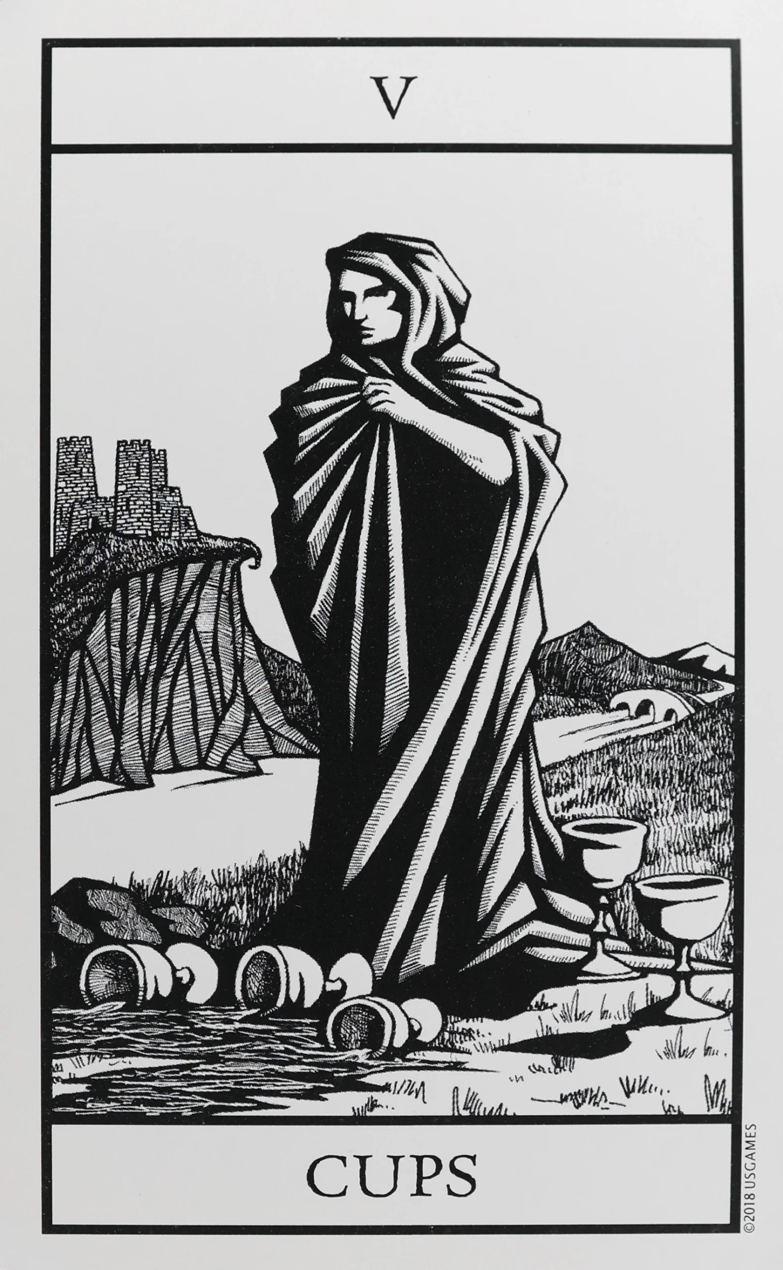 Five of Cups