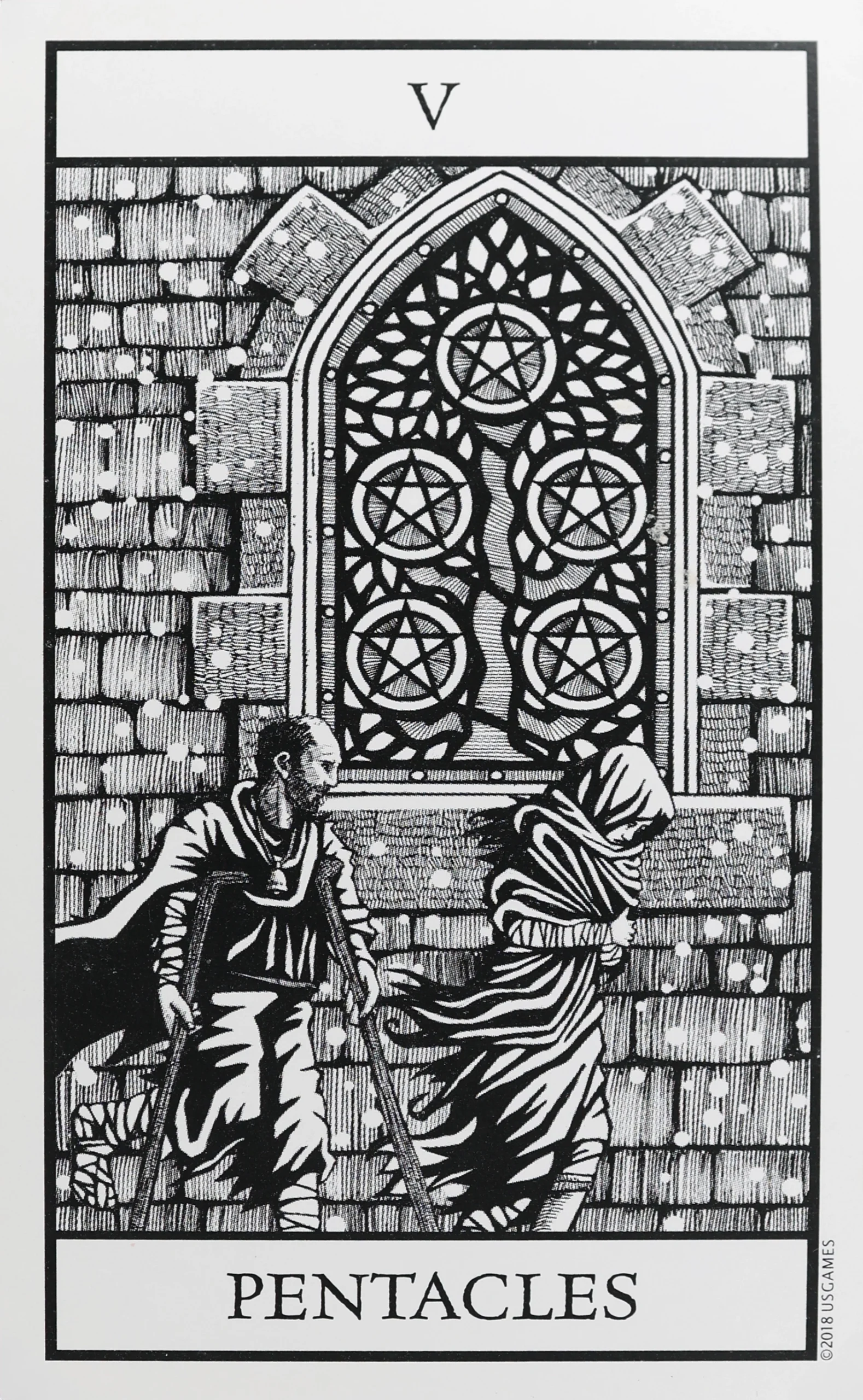 Five of Pentacles