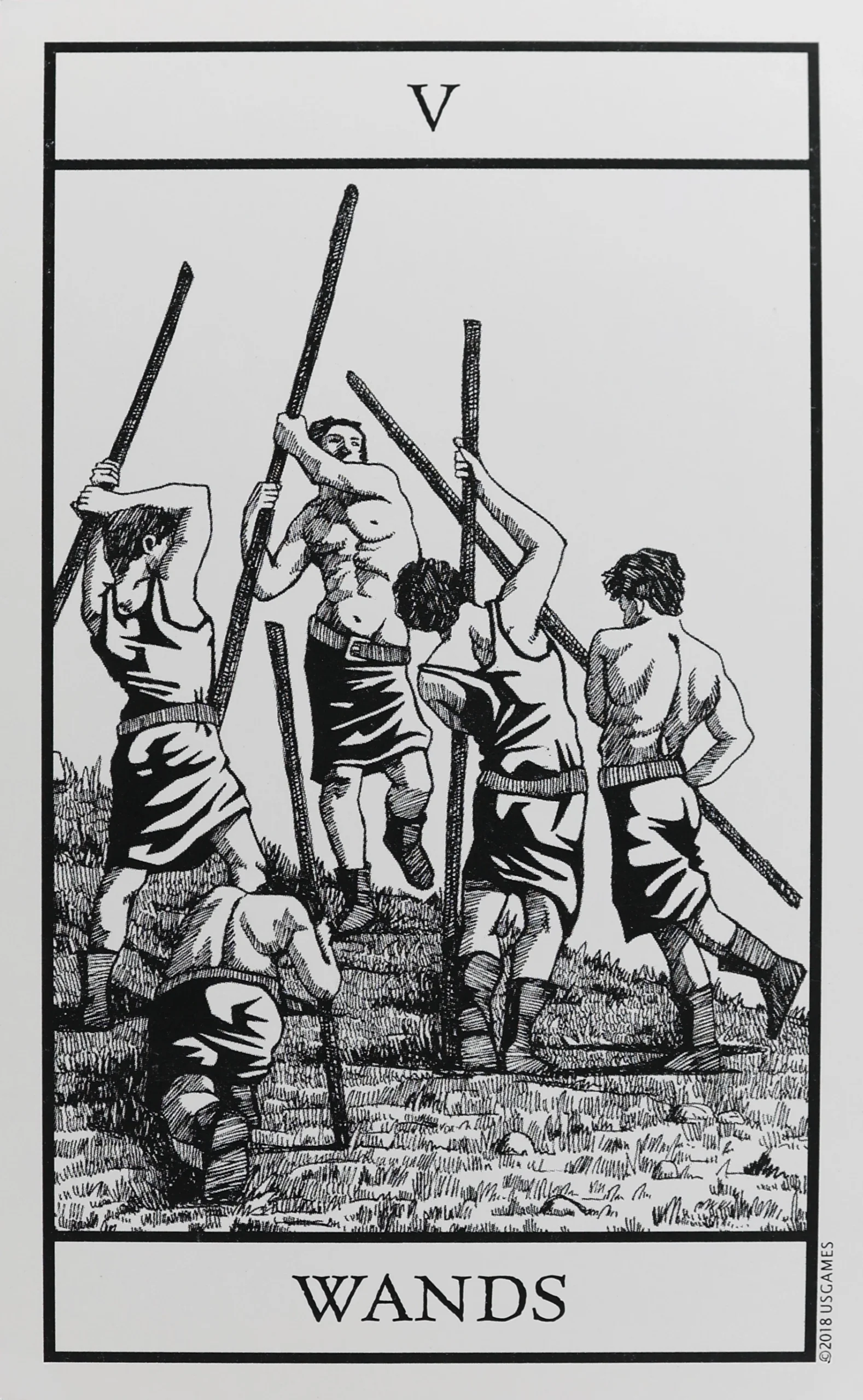 Five of Wands