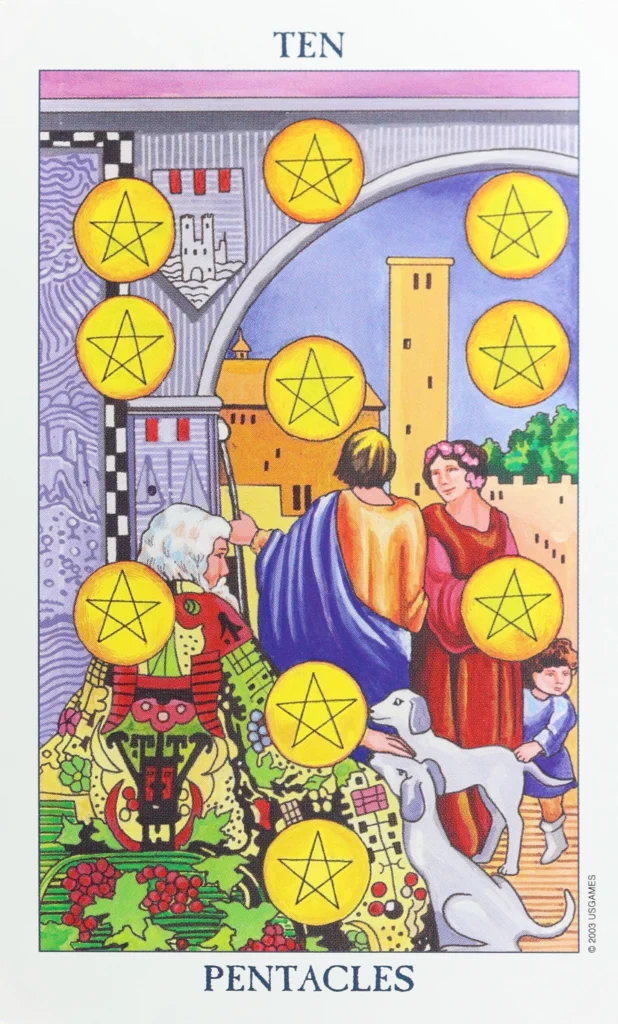 Ten of Pentacles