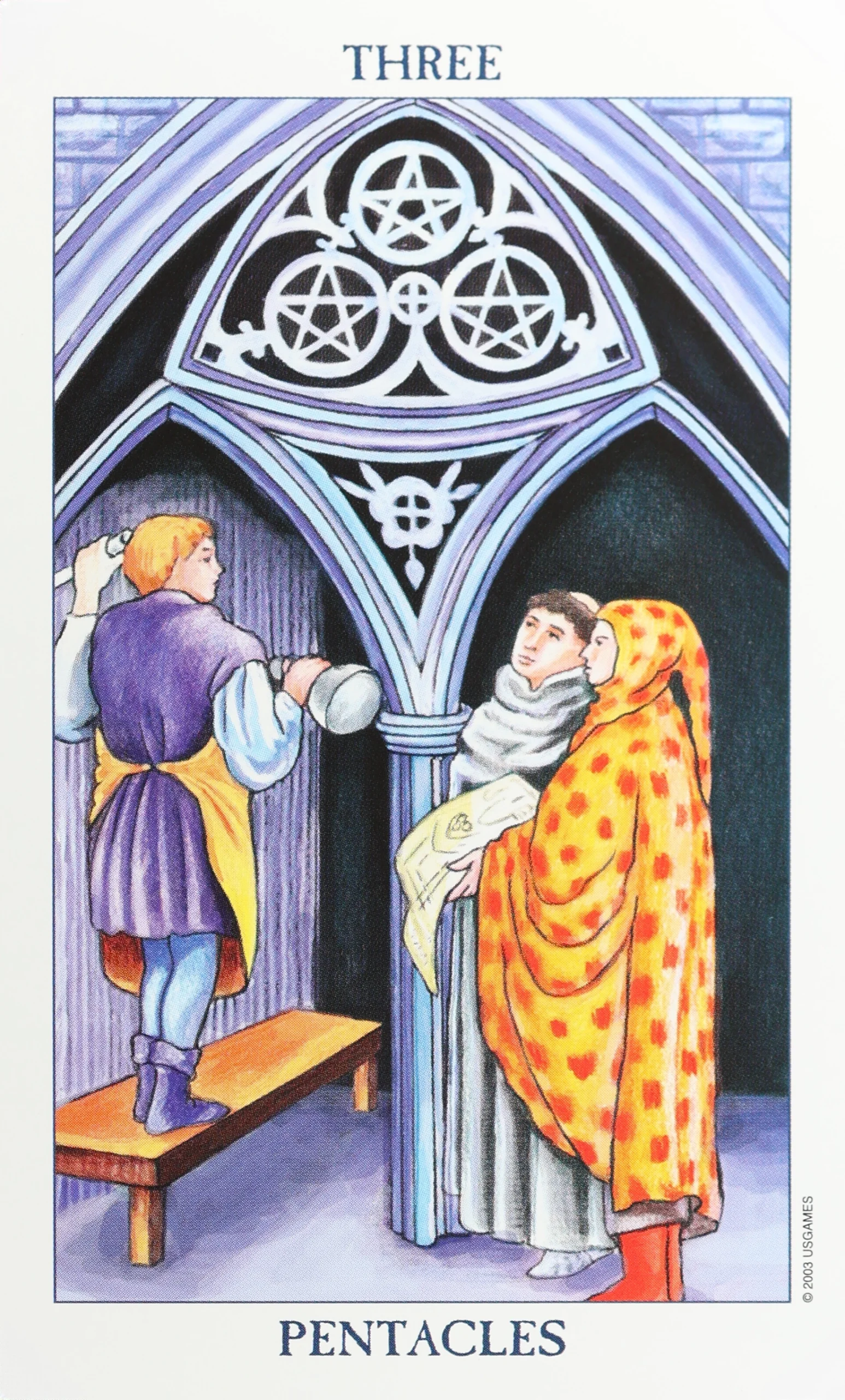 Three of Pentacles