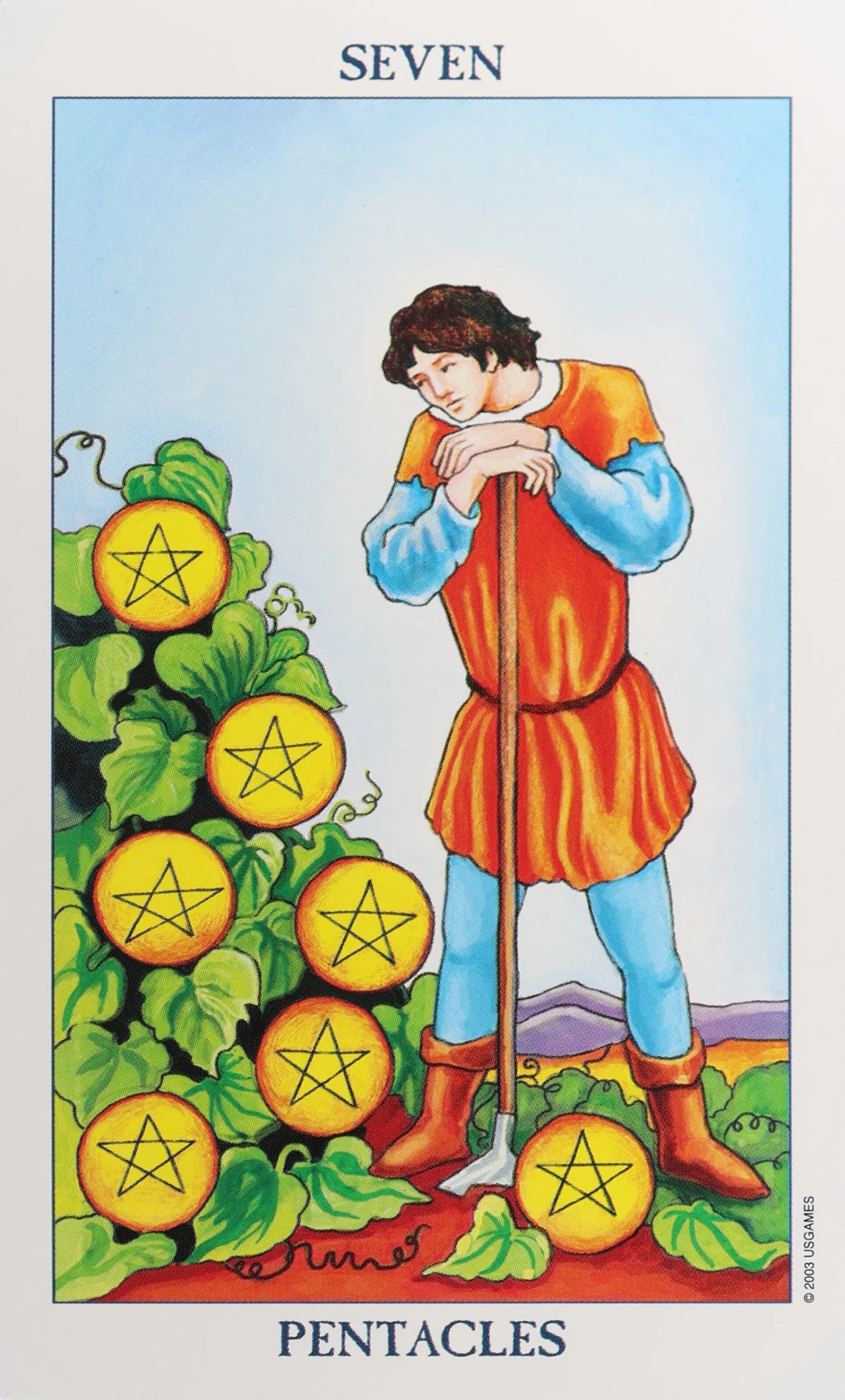 Seven of Pentacles
