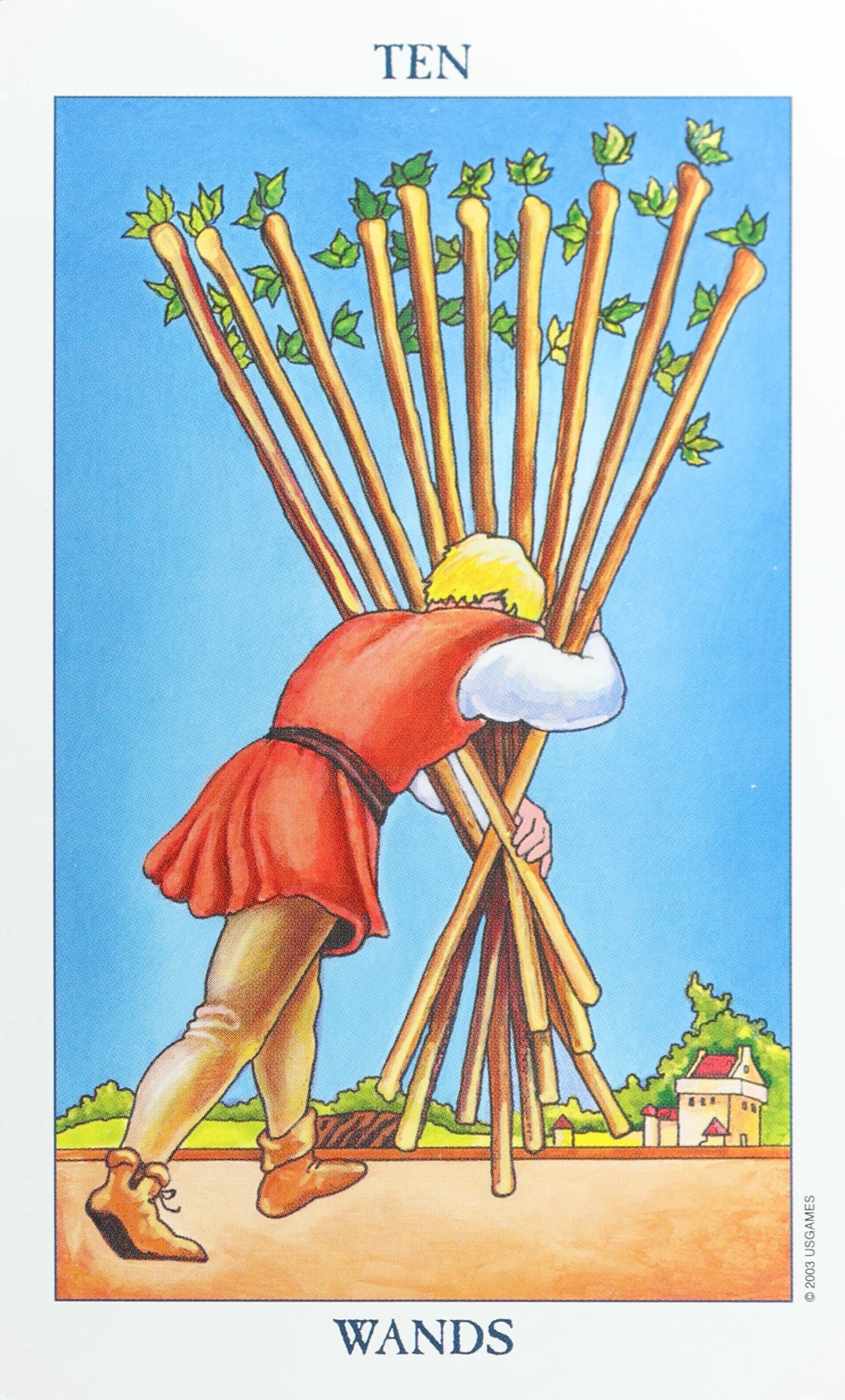 Ten of Wands