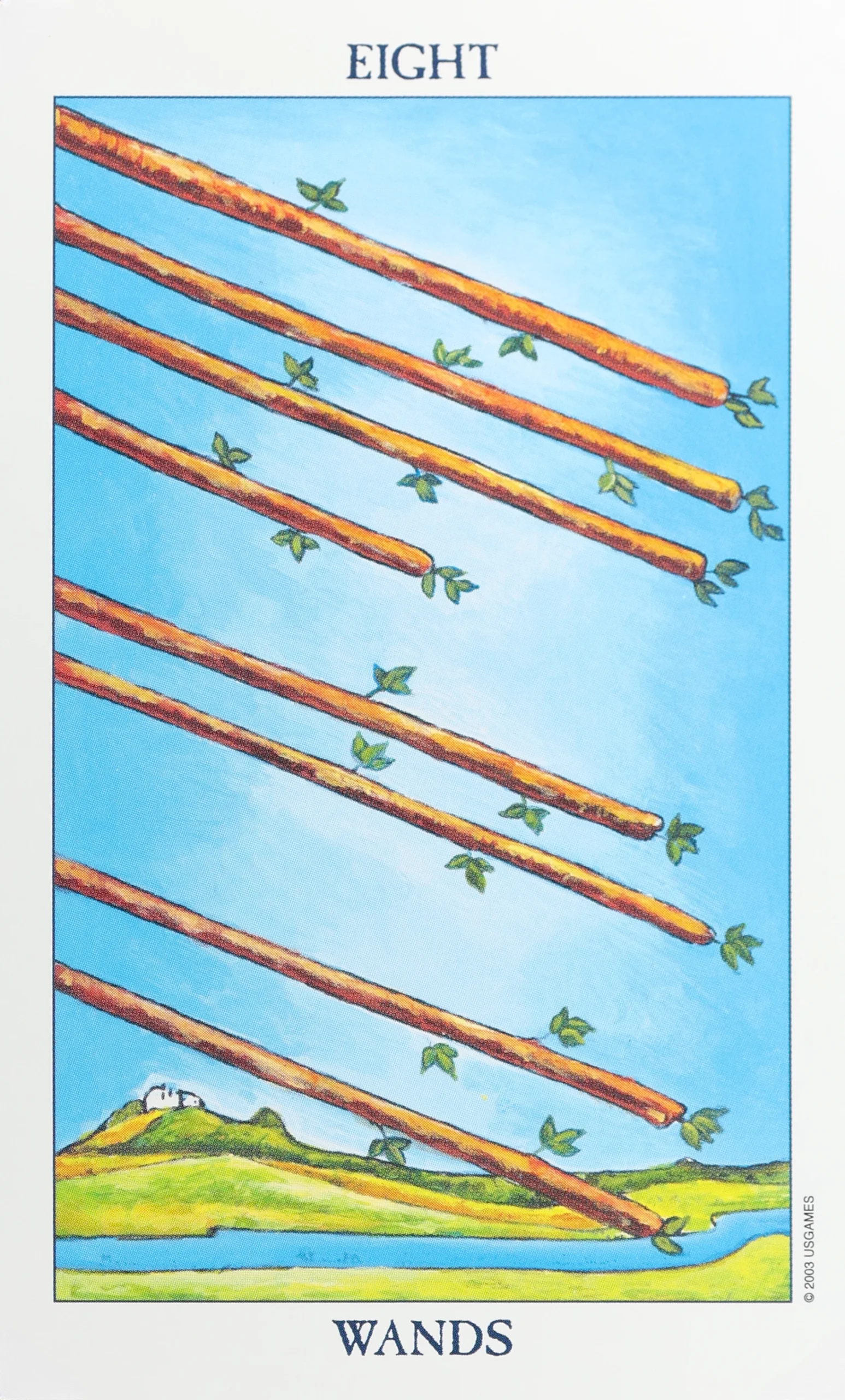 Eight of Wands