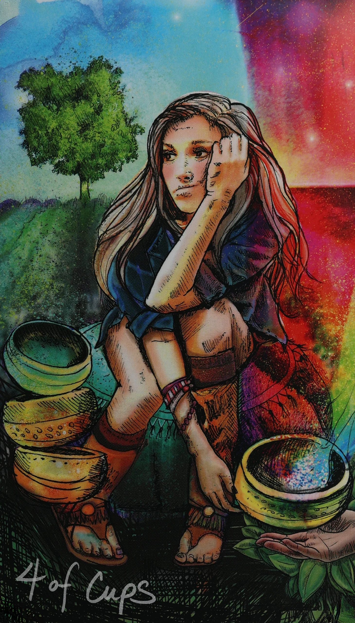 4 of Cups