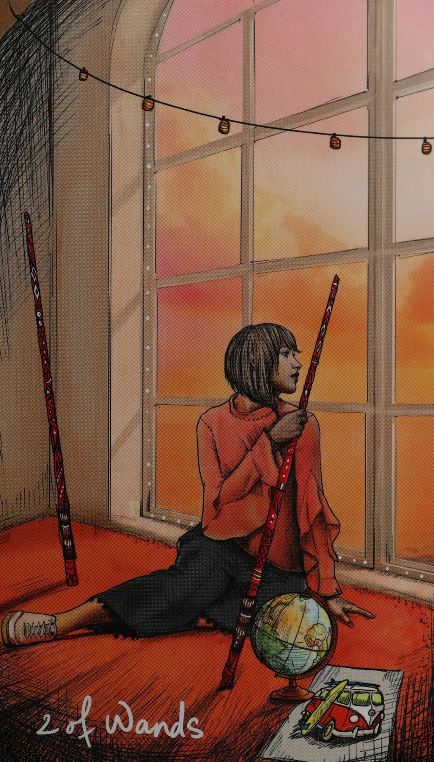 2 of Wands