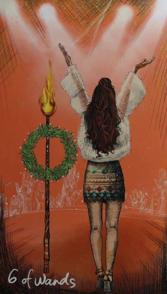 6 of Wands